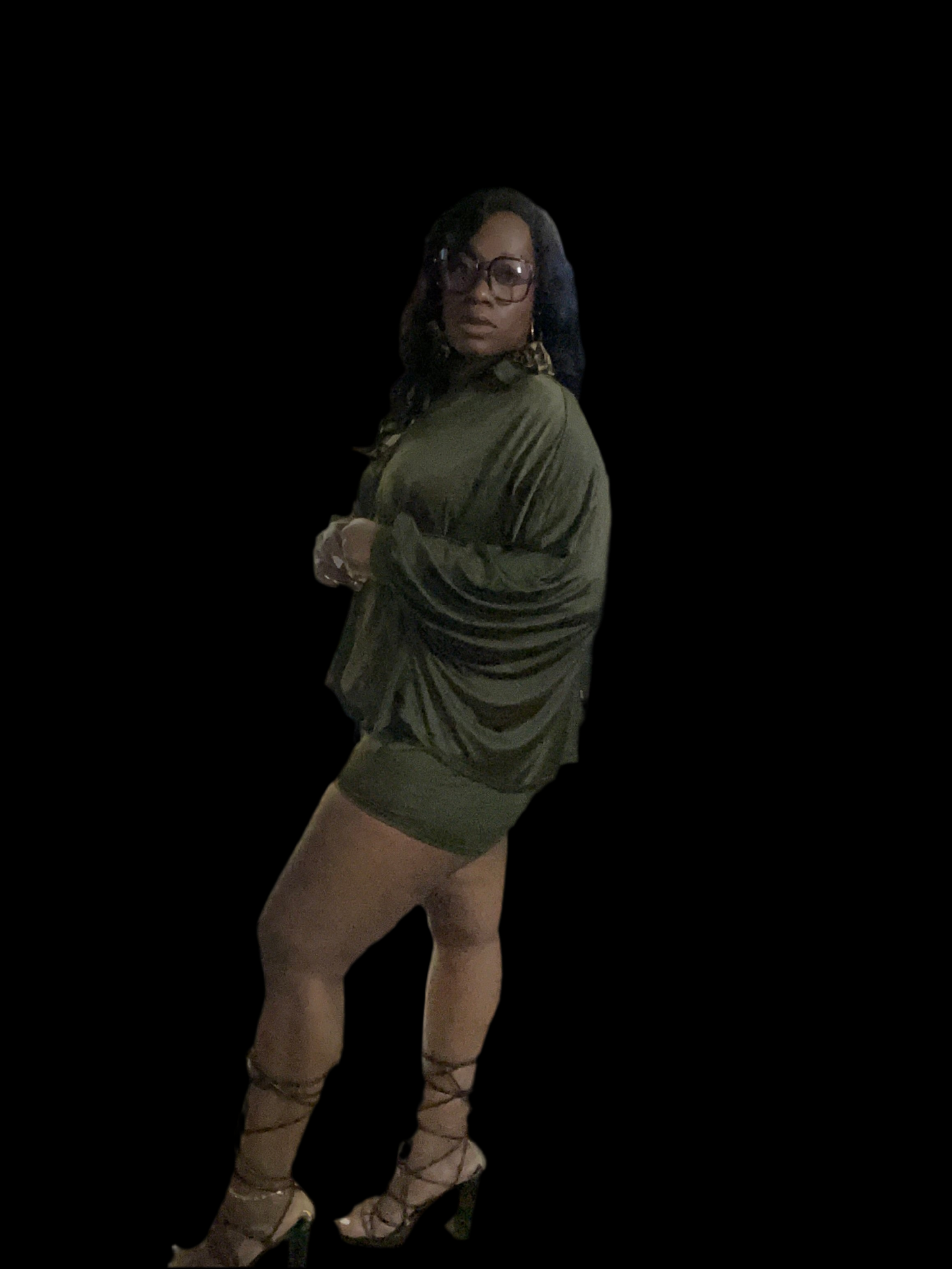 Bat Sleeve Short & Top Set