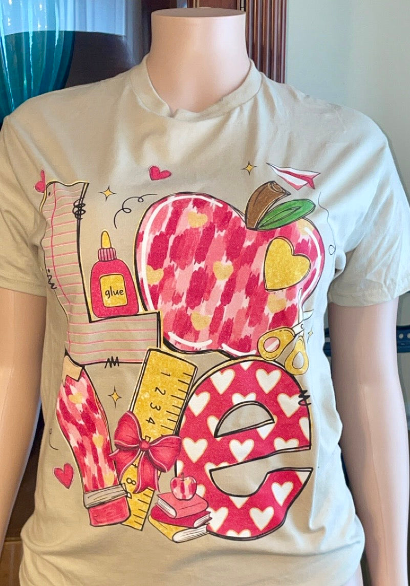 For the “LOVE” of teaching 💗🍎