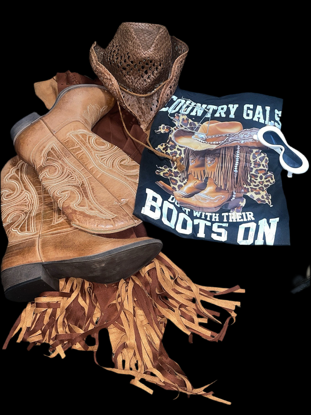 Short Sleeve fitted Country Gal T-Shirt