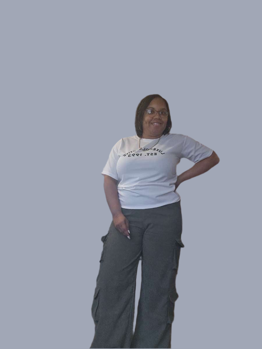 T-shirt Loose Multi-Baggy Pants Set