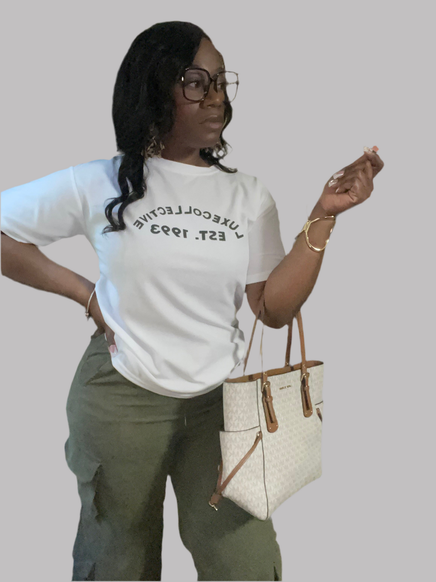 T-shirt Loose Multi-Baggy Pants Set